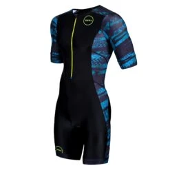 Zone3 Activate+ Short Sleeve Trisuit - Stealth Speed