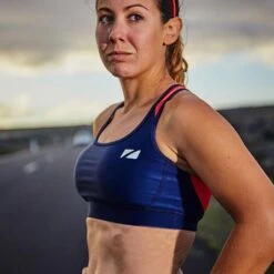 Zone3 Women's Aquaflo Plus Bra Crop Tri Top | Navy/Coral 9 Zone3 Women's Aquaflo Plus Bra Crop Tri Top | Navy/Coral -Zone3 Shop 65.1.3