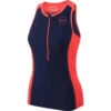 Zone3 Women's Aquaflo Plus Tri Top | Navy/Coral -Zone3 Shop 66.1.1