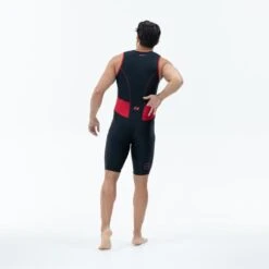 Zone3 Men's Activate Trisuit | Black/Red -Zone3 Shop 86.1.4