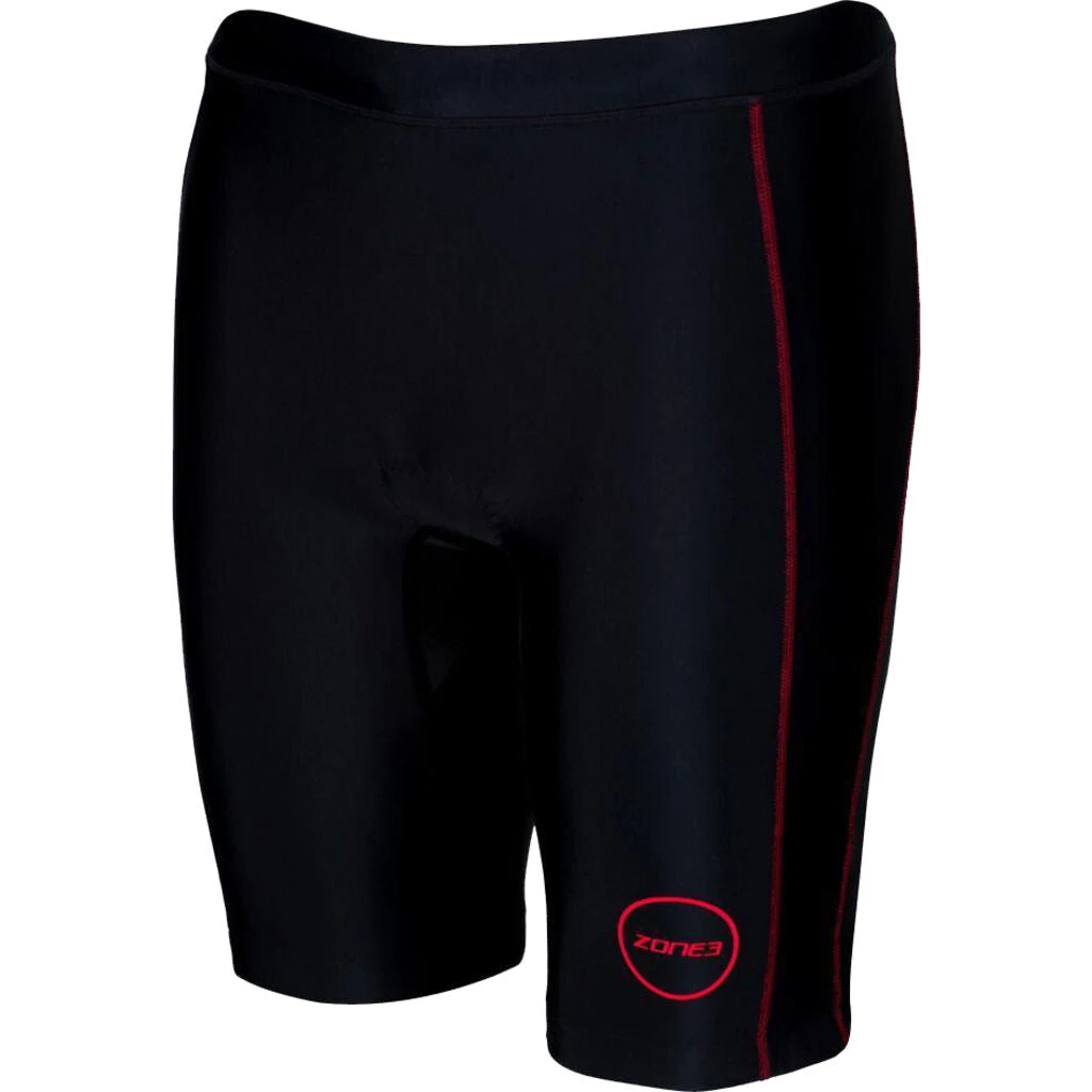 Zone3 Men's Activate Tri Shorts | Black/Red 3 Zone3 Men's Activate Tri Shorts | Black/Red