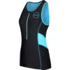 Zone3 Women's Activate Tri Top | Black/Turquoise -Zone3 Shop 91.1.1