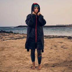 Zone3 Junior Polar Fleece Parka Robe -Zone3 Shop Kids Parka Robe Lifestyle