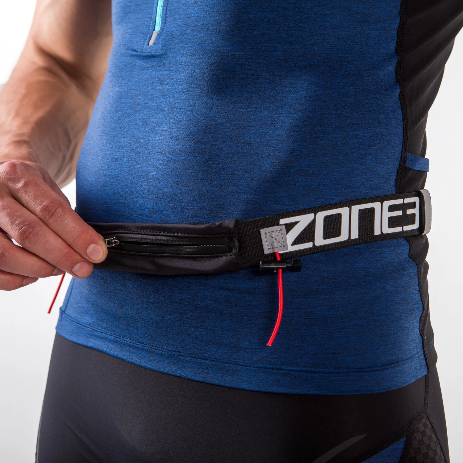Zone3 Endurance Number Belt With Lycra Fuel Pouch And Energy Gel Storage 4 Zone3 Endurance Number Belt With Lycra Fuel Pouch And Energy Gel Storage - Image 2