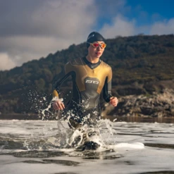 Vanquish-X Wetsuit - Limited Edition 24 Vanquish-X Wetsuit - Limited Edition -Zone3 Shop ZONE3 VanquishX LimitedEdition Gold Womens