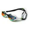 Zone3 Volaire Streamline Racing Mirror Swimming Goggles White Lime -Zone3 Shop sa19gogvo102