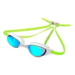 Zone3 Aspect Swimming Goggles White Green