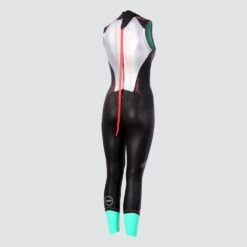 Zone3 Zone 3 Sleeveless Vision Womens Swimming Wetsuit - Black