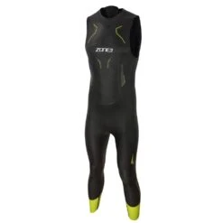 Zone3 Men's Vision Sleeveless Wetsuit - Black