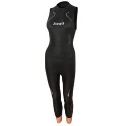 Zone3 Women's Vision Sleeveless Wetsuit - Black