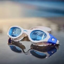 Zone3 Zone 3 -Apollo Goggles - Tinted Lens - White/Blue